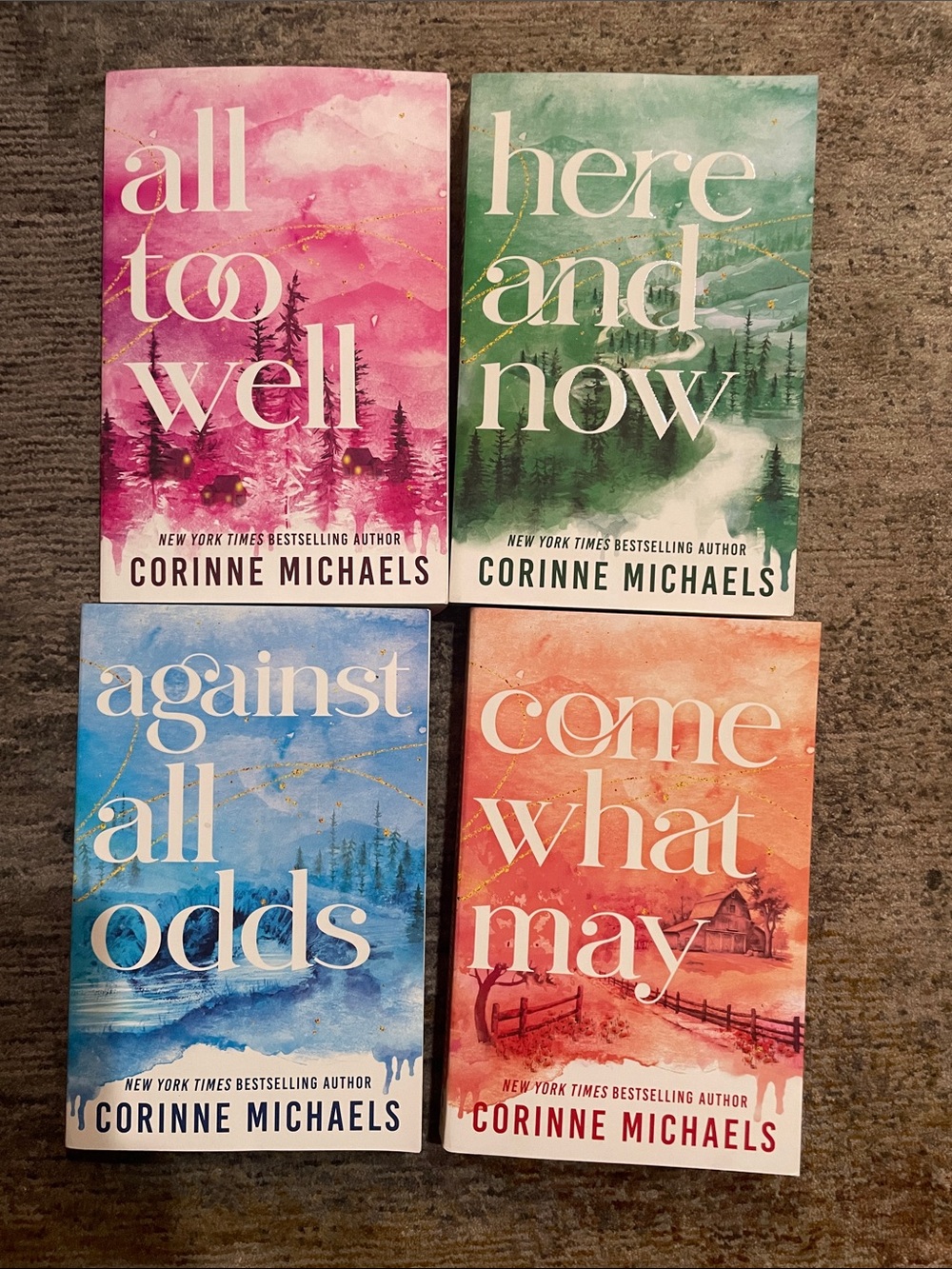Corinne Michaels Ember Falls Series.